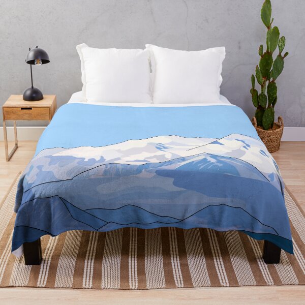 Item preview, Beautiful Blue Mountains - Denali National Park Drawing / Art designed and sold by 420igor.