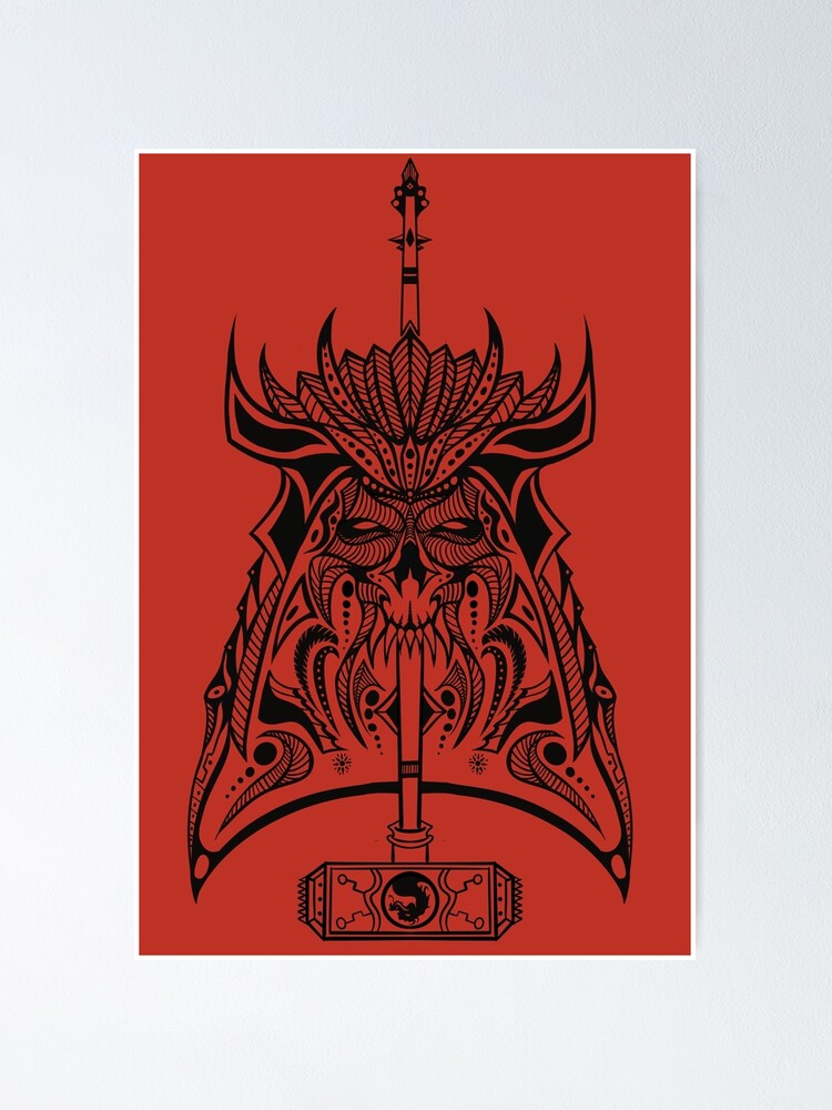 Shao Kahn MK11 Poster for Sale by Ghostach