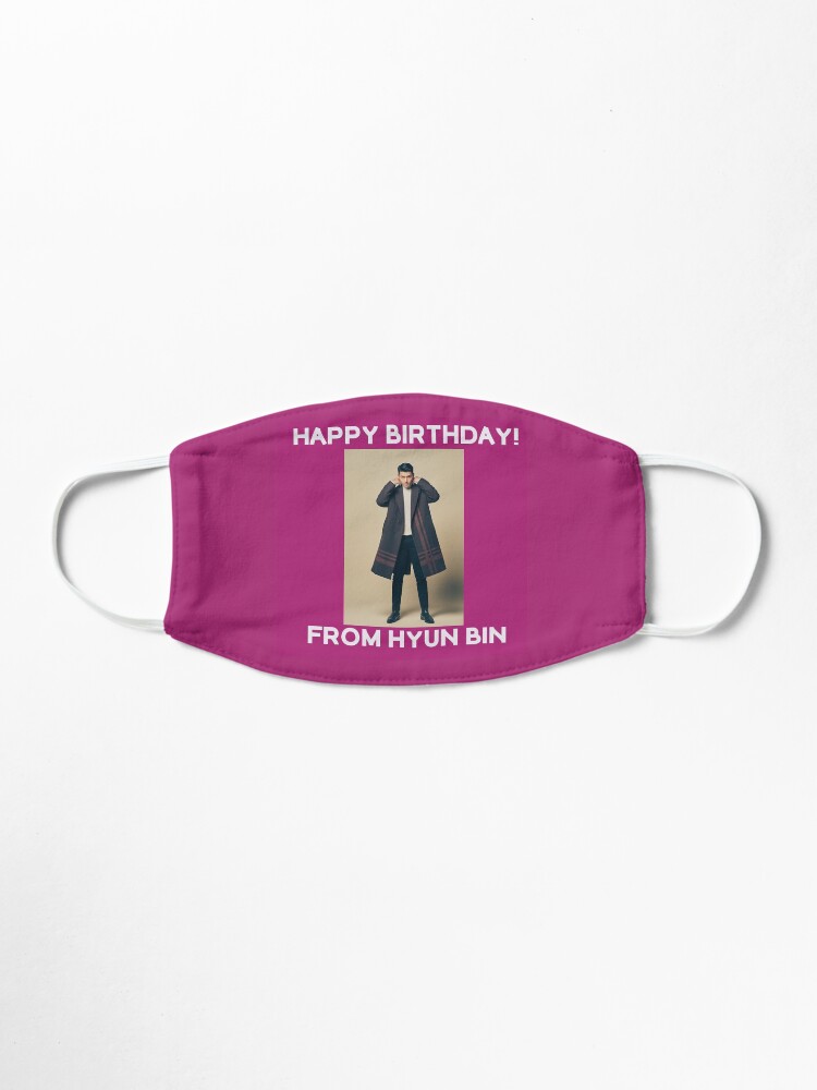 Alternate view of Happy Birthday From Hyun Bin Mask