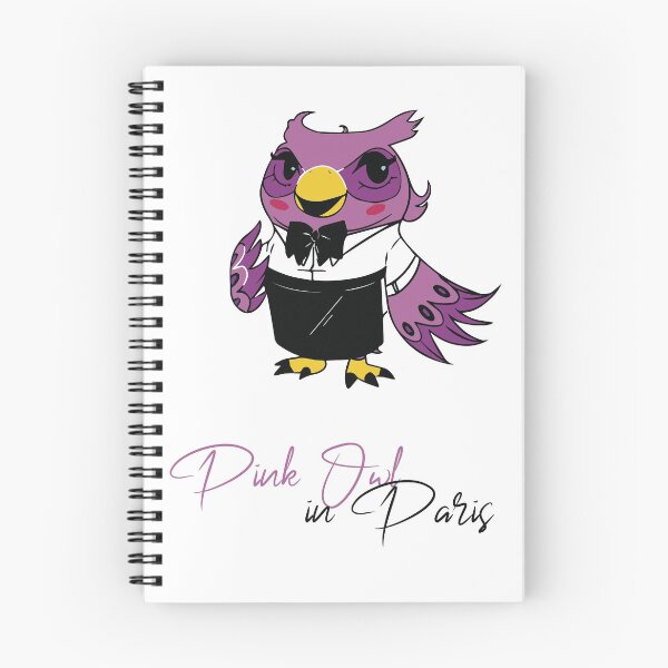 Item preview, Pink Owl in Paris designed and sold by Angelstar13.