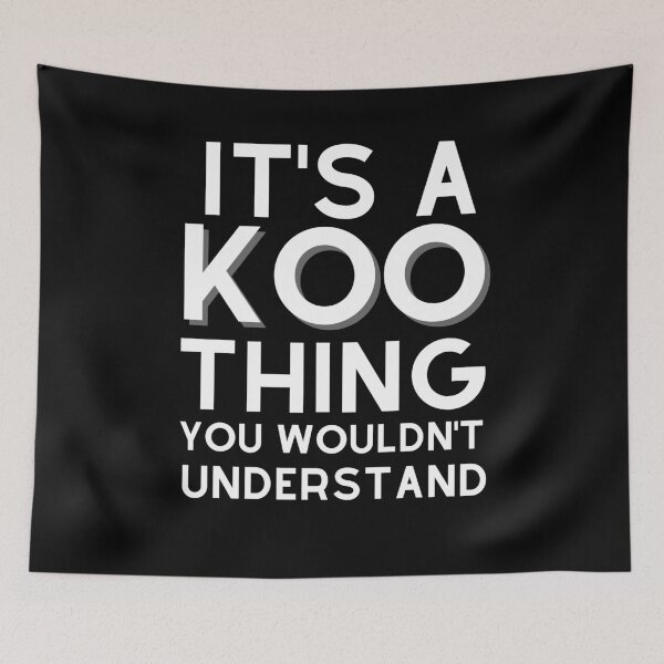 Item preview, Koo - Apellido coreano designed and sold by theKoreanRage.