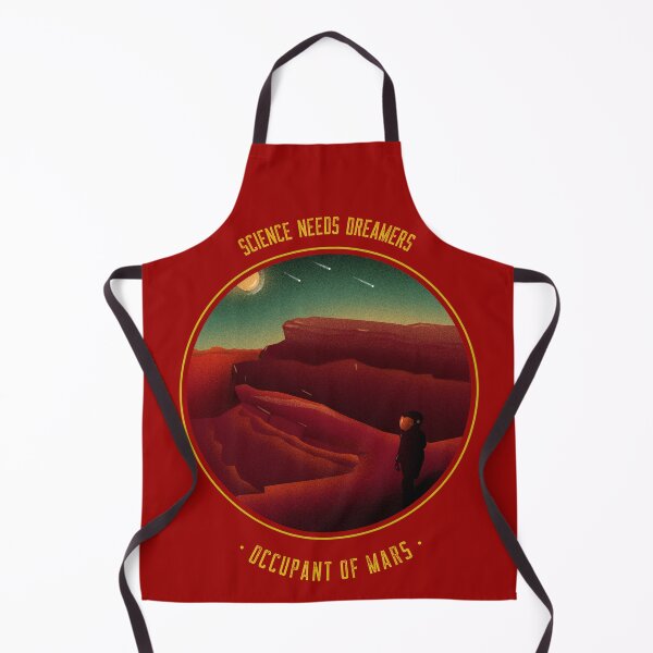 Item preview, Life on Mars the Red Planet Funny Illustration designed and sold by d1mology.
