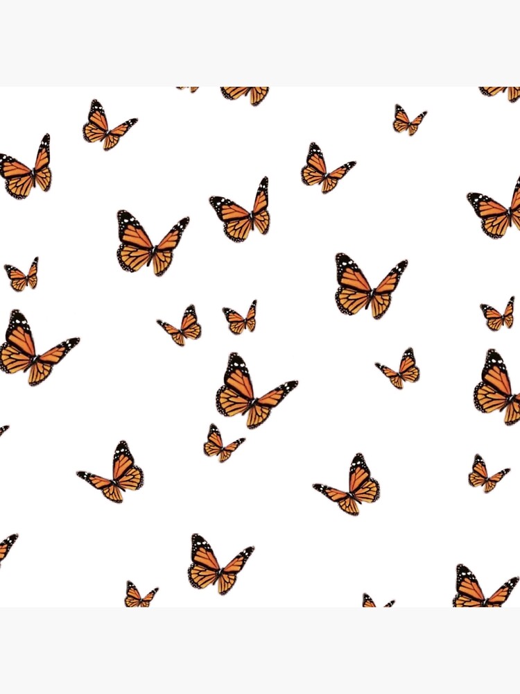 Monarch Butterfly Sticker By Abbyshaunaa Redbubble 