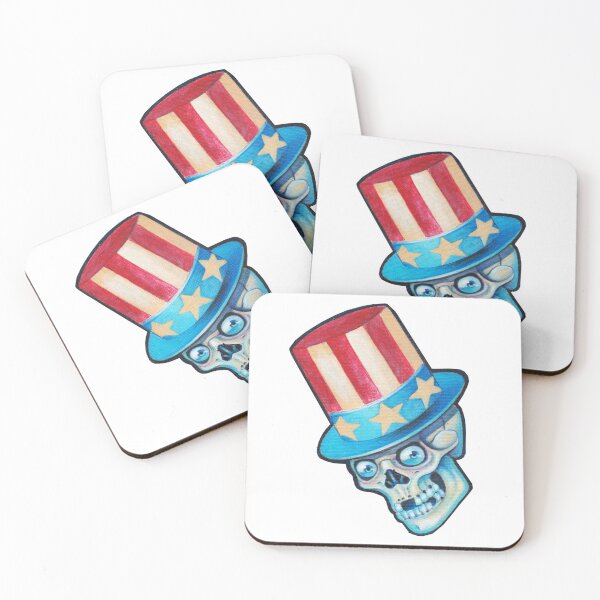 Item preview, USA skull design   designed and sold by Brummer Art .