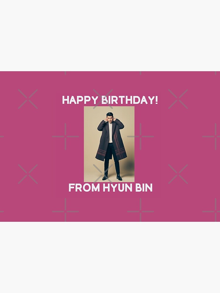 Happy Birthday From Hyun Bin by kpopkdramamerch