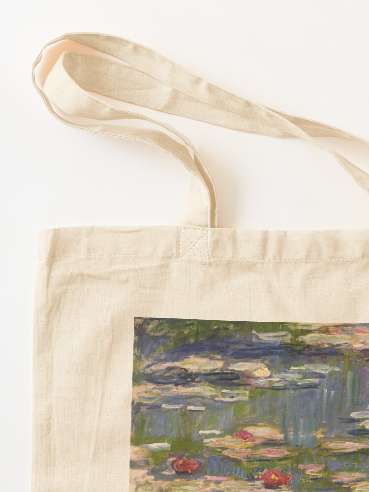 Masterpiece Painting Shoulder Bag(Claude Monet-Water Lilies