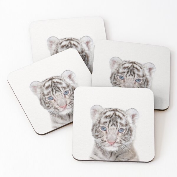 Item preview, Baby Tiger, Baby Animals Art Print by Synplus designed and sold by synplus.