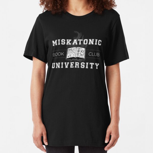 Miskatonic Book Club Slim Fit T-Shirt