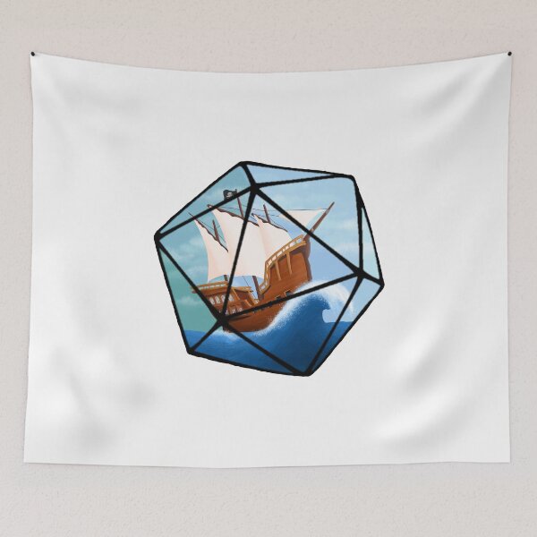 Item preview, Pirate / Swashbuckler D20 designed and sold by Plainstreetpro.