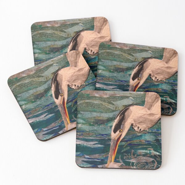 Item preview, Heron fishing designed and sold by Forrest Fortier.