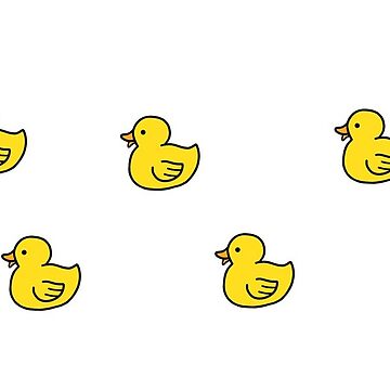Artwork thumbnail, Yellow Ducks by hayselizabeth