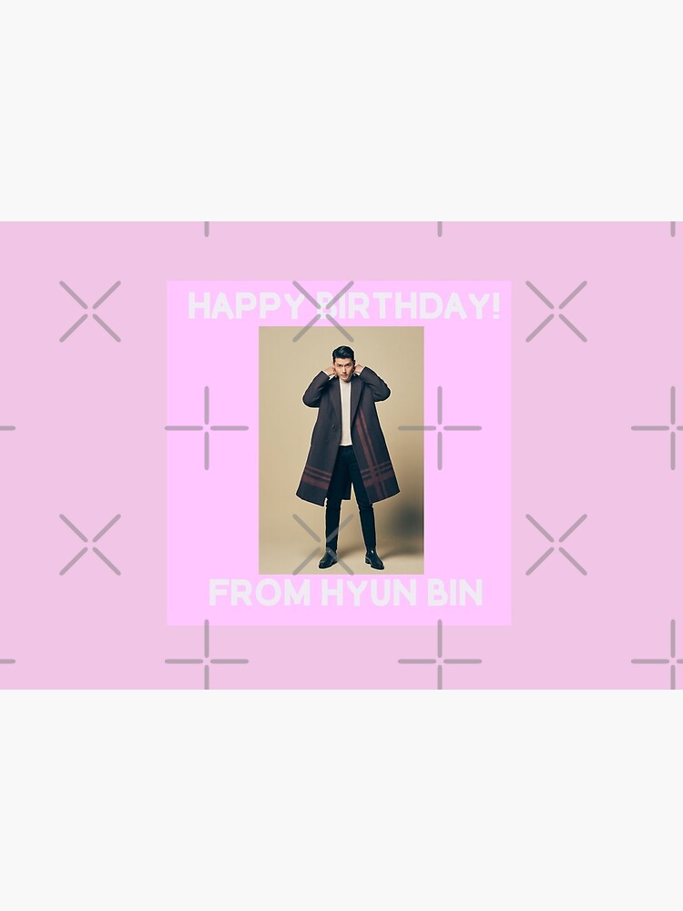 Happy Birthday From Hyun Bin by kpopkdramamerch