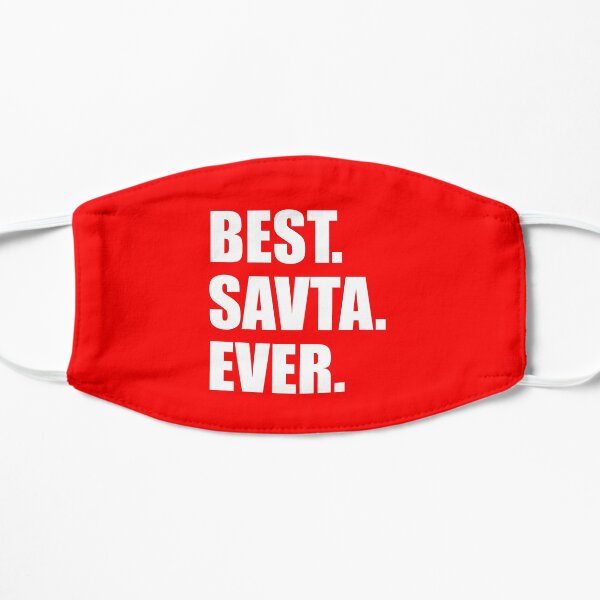 Best Savta Ever Jewish Grandmother Flat Mask