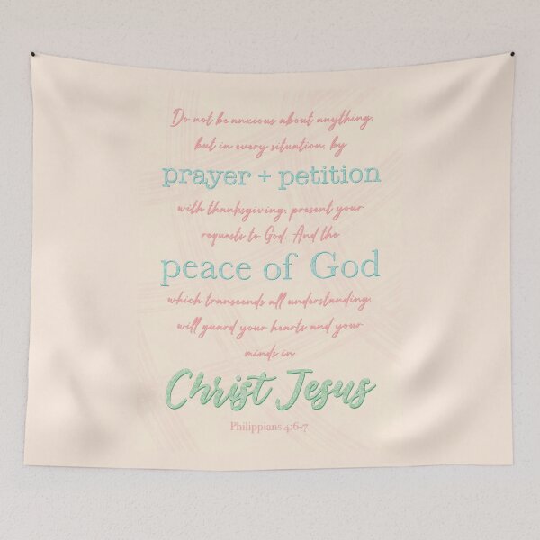 Item preview, Philippians 4:6-7 designed and sold by Elle  Hazlett.