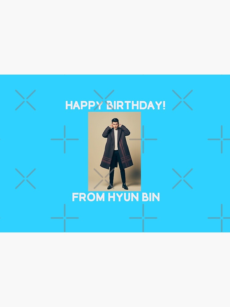 Happy Birthday From Hyun Bin by kpopkdramamerch