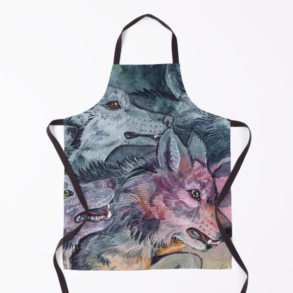 Item preview, Watercolor Wolf Pack designed and sold by Shadowind.