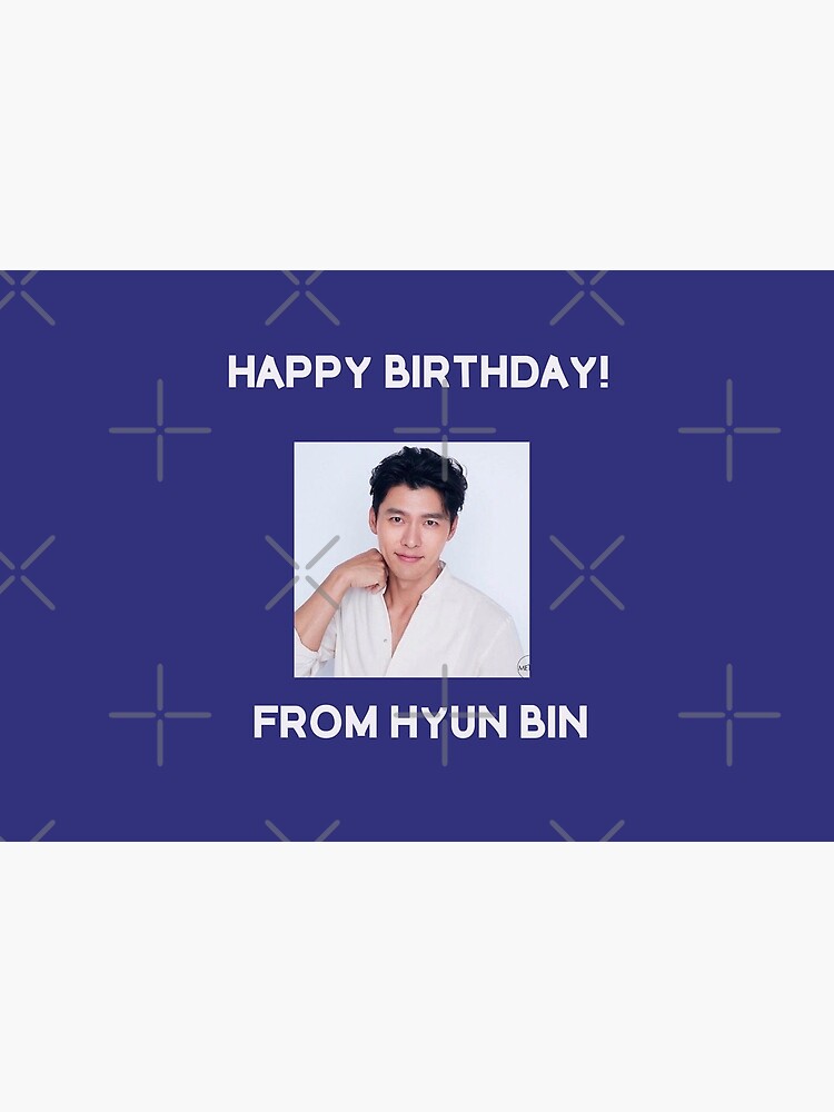 Happy Birthday From Hyun Bin by kpopkdramamerch