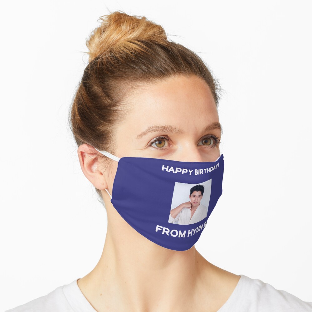 Happy Birthday From Hyun Bin Mask