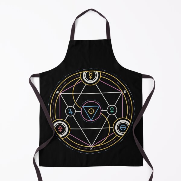 Alchemy Transmutation Circle - Self-development Symbol Apron