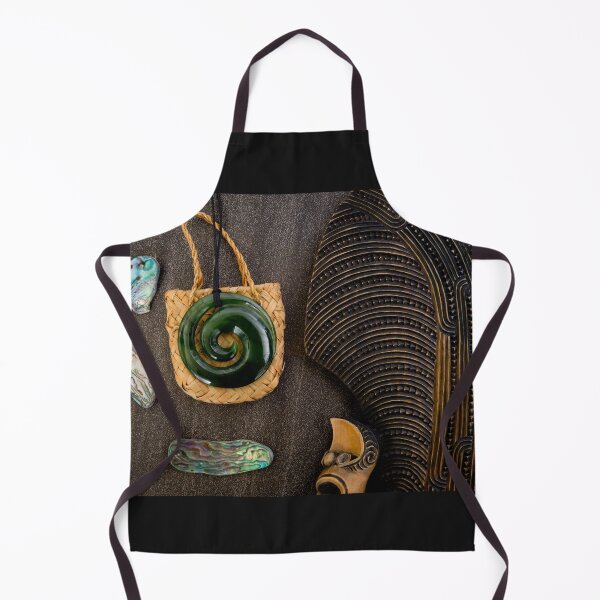 Item preview, NZ Maori Culture Theme - Patu And Greenstone Koru designed and sold by Nicolette Neish.