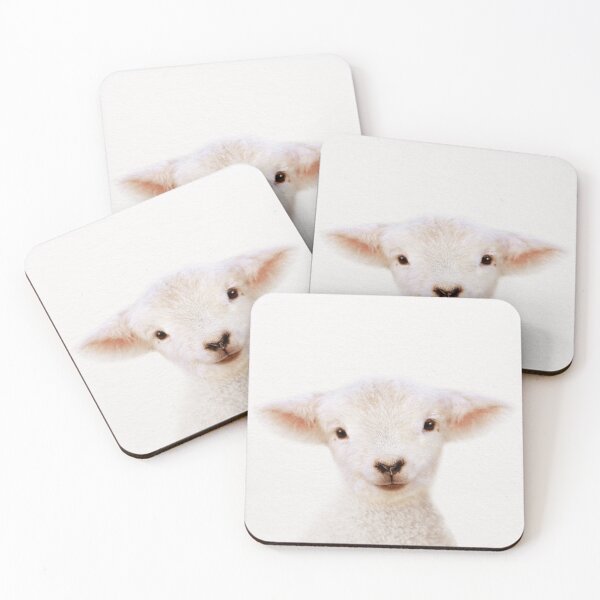 Item preview, Baby Lamb, Baby Animals Art Print by Synplus designed and sold by synplus.