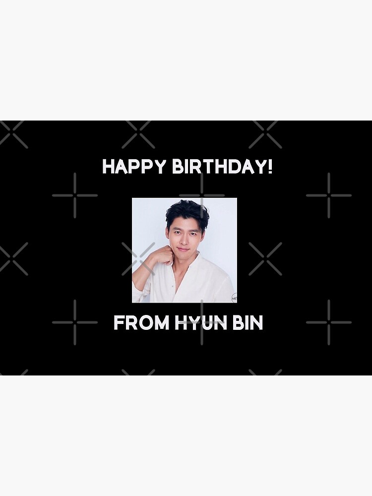 Happy Birthday From Hyun Bin by kpopkdramamerch