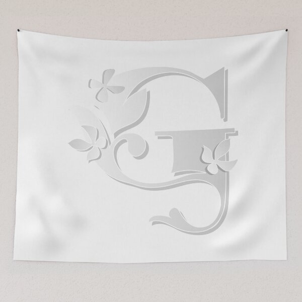 Item preview, Monogram G. Letter G. Calligraphy Art. designed and sold by Elenia Design.