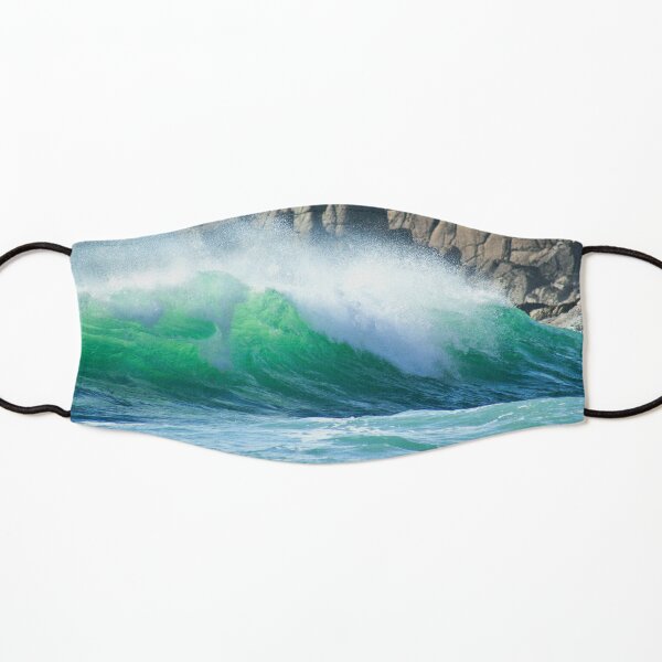 Nanjizal Wave, Cornwall Kids Mask