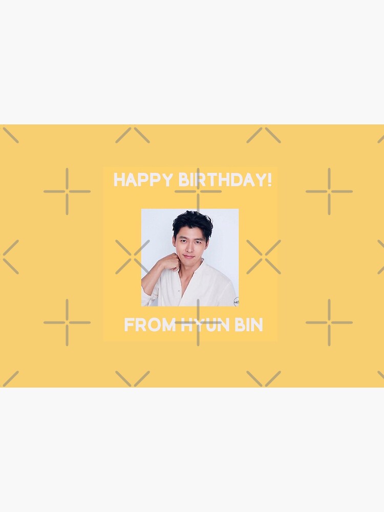 Happy Birthday From Hyun Bin by kpopkdramamerch