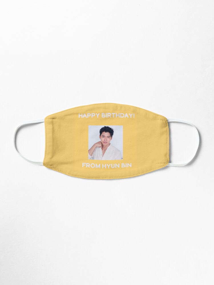 Alternate view of Happy Birthday From Hyun Bin Mask