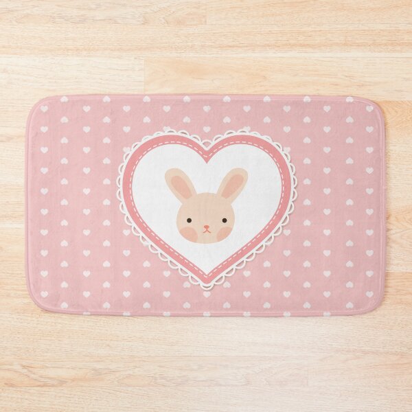 Item preview, Pink rabbit and heart designed and sold by della95.