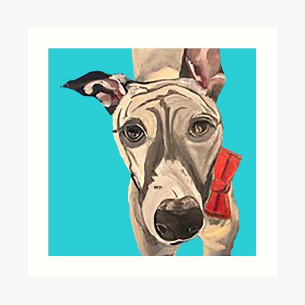 Decoración al plato Love /"barsoi/" perros perros raza amor ruso viento perro