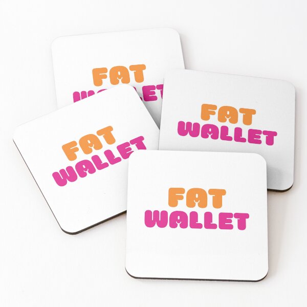 Item preview, FAT WALLET (Dunkin Design) designed and sold by LiveAndGlow.