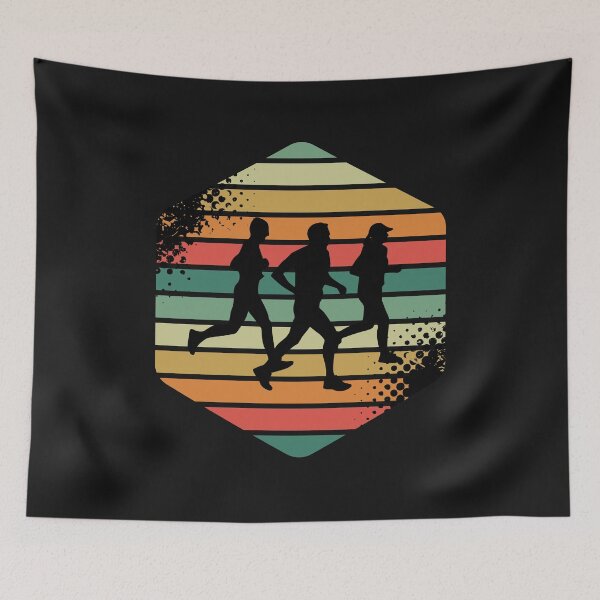 Item preview, Jogging Running Retro Vintage Gift designed and sold by eiwo87.