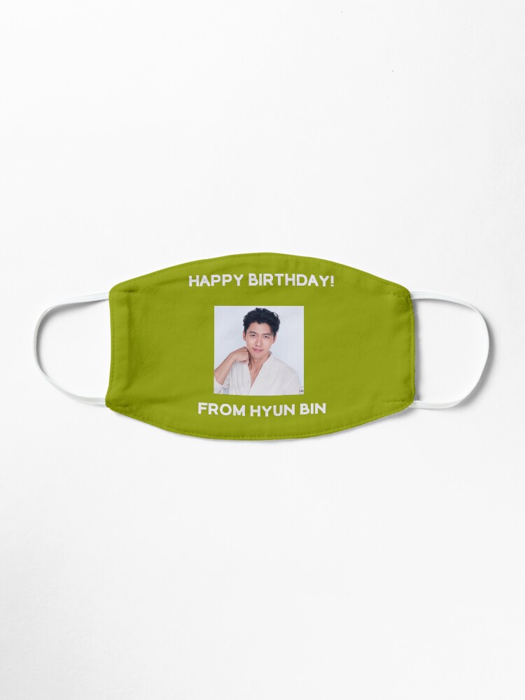 Alternate view of Happy Birthday From Hyun Bin Mask