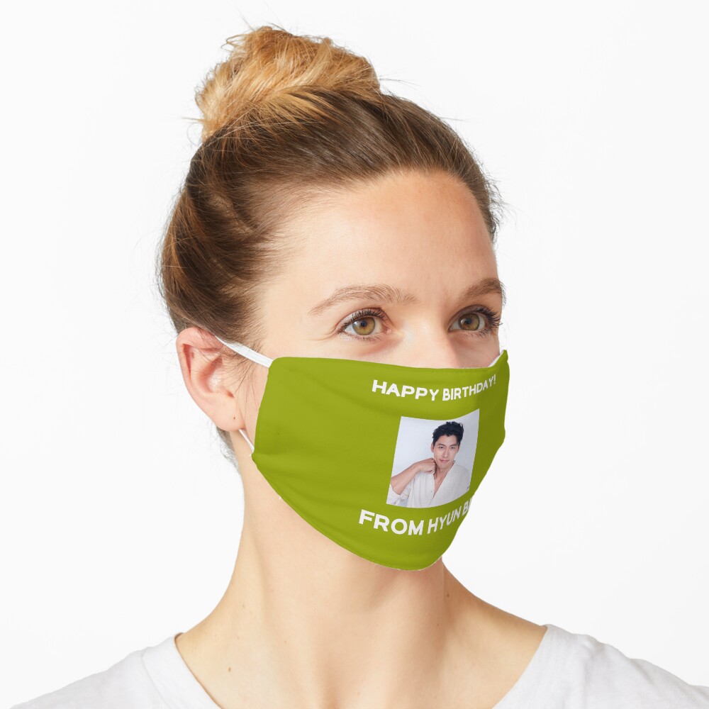 Happy Birthday From Hyun Bin Mask