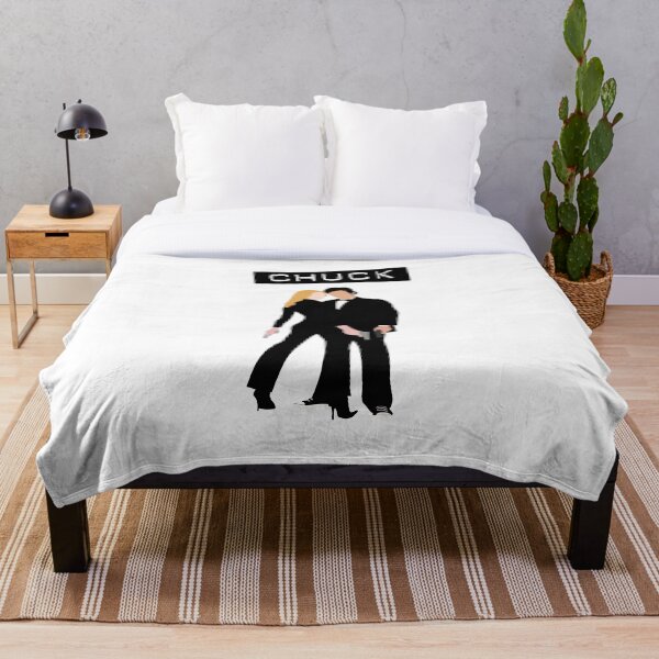 Item preview, Chuck Bartowski y Sarah Walker Chuck Serie tv designed and sold by FedBubb.