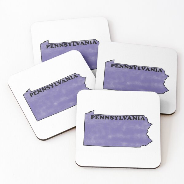 Item preview, Pennsylvania Watercolor Blue designed and sold by artbylukas.