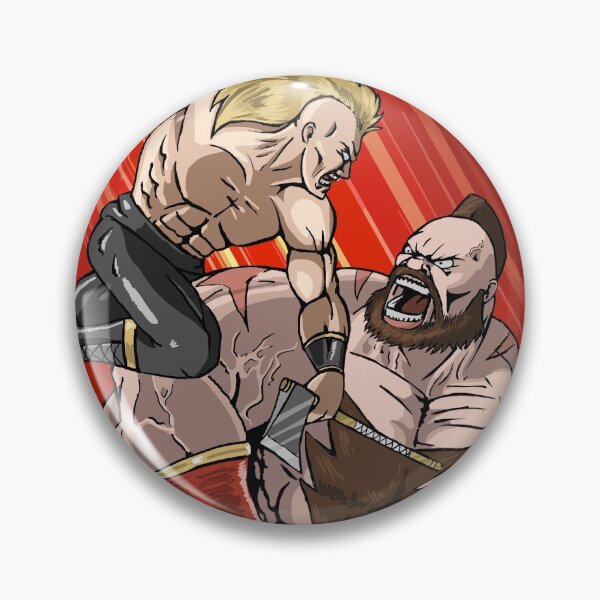 Item preview, Zakaveli vs. Zangief designed and sold by Zakaveli Safe Sapce.