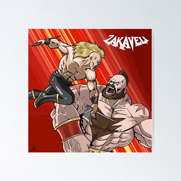 Zangief Poster for Sale by Ghostach