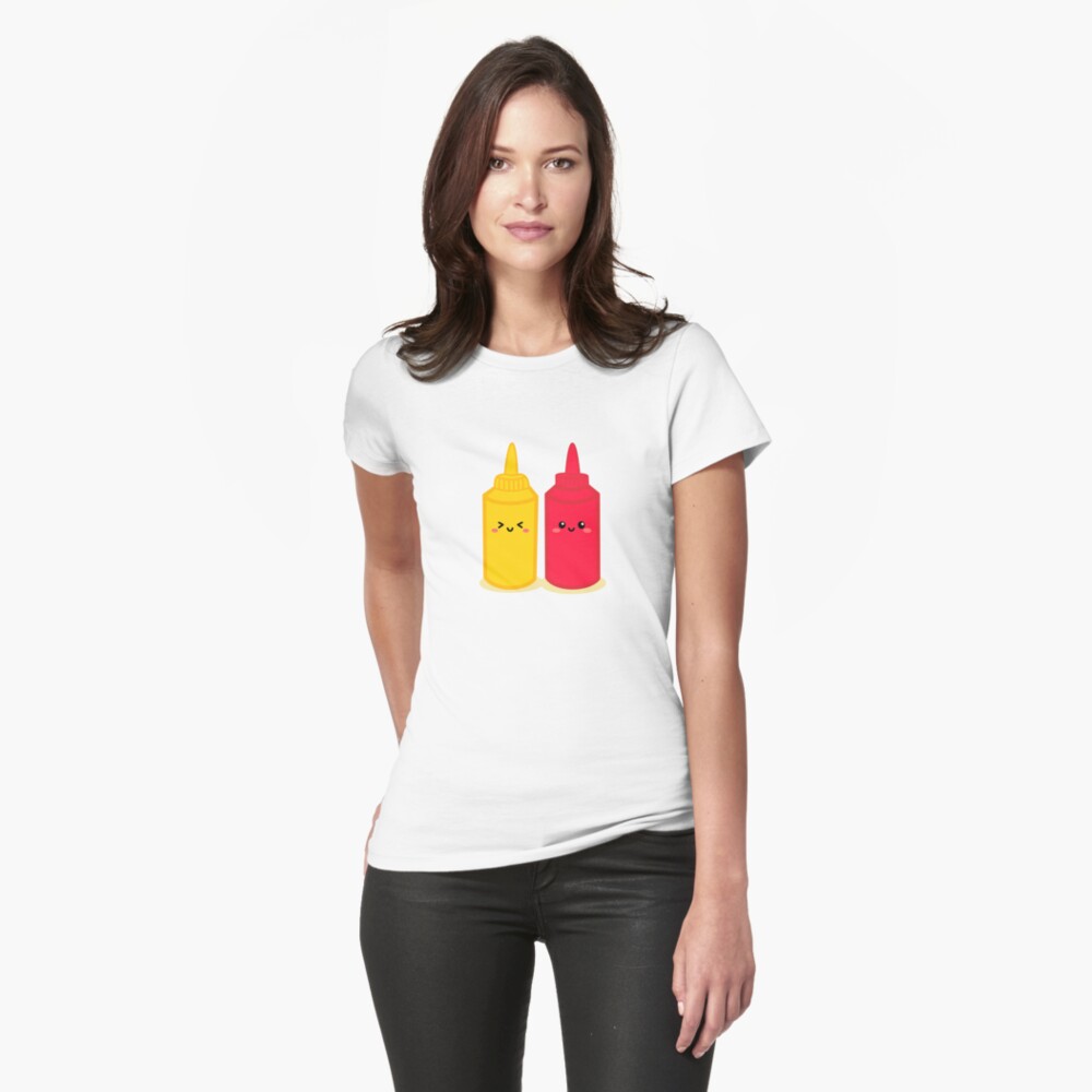 "Mustard & Ketchup" Tshirt by durmancallie Redbubble