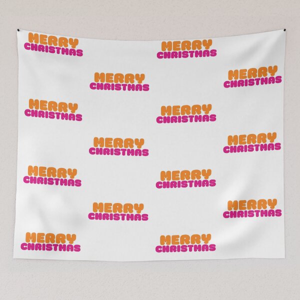 Artikelvorschau, FROHE WEIHNACHTEN (Dunkin Design) entworfen und verkauft von LiveAndGlow.