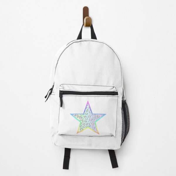 Item preview, Pastel Rainbow Leopard Print Star designed and sold by Bumblefuzzies.