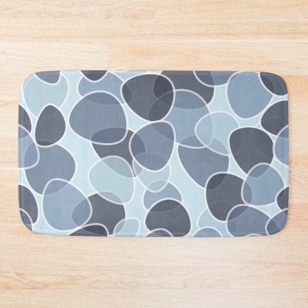Item preview, Blue Pebbles Pattern designed and sold by dadthebubblegut.