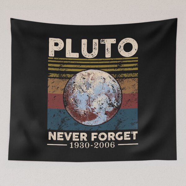 Item preview, Never Forget Pluto Vintage Retro Gift designed and sold by DennisVon.