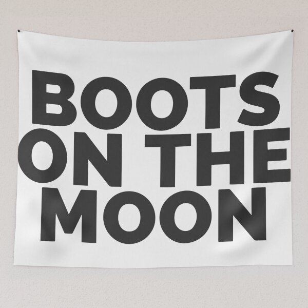 Item preview, Boots On The Moon designed and sold by Dan Brady.