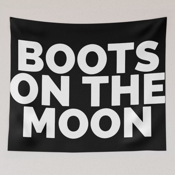 Item preview, Boots On The Moon designed and sold by Dan Brady.