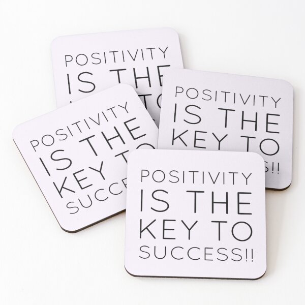 Item preview, Positivity is key to success designed and sold by Maadio.