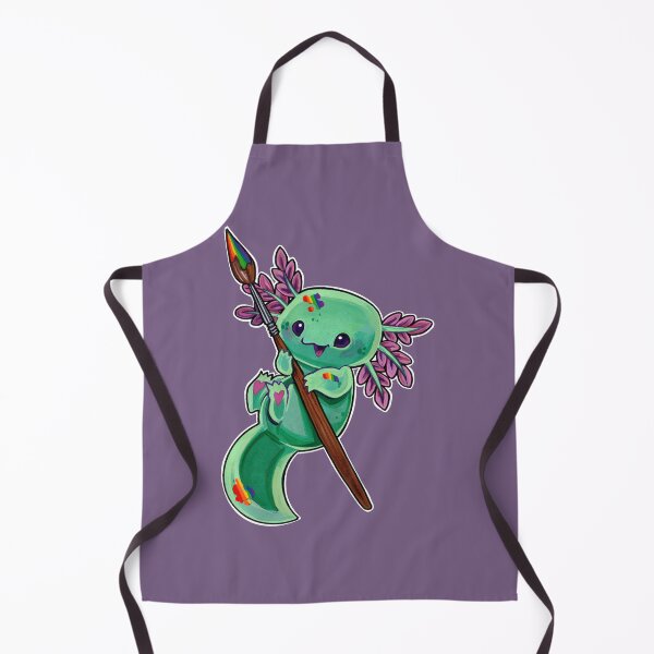 Item preview, Rainbow axolotl designed and sold by ArtOfBianca.