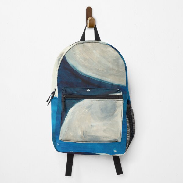 Item preview, Watercolor Full Moon on a Starry Night designed and sold by ArtsyRabbit.